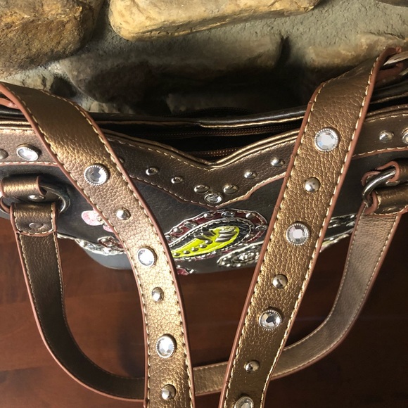 💛Cute Rhinestone Pocketbook💛 - Picture 3 of 5